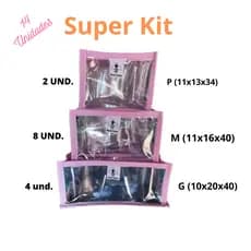 Super Kit 2P+8M+4G Colmeia organizadora de gaveta