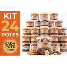 24 Biscoito Amanteigado Doce ou Sal Atacado Recheado Lembrancinha Atacado Revenda