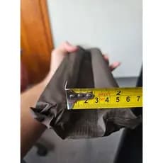 Protetor Rolinho Veda Porta Impermeável 80 cm sem Costura Preto