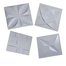 Kit Placa 3d PVC Decoração de Parede Revestimento