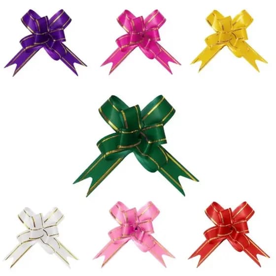 Laço Fácil Para Presente Laço Pronto - 12x220mm/ 200 Unid
