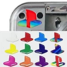 ADESIVO ALTO RELEVO PS5 CLASSIC PLAYSTATION 5 RETRÔ LOGO SKIN RESINADO
