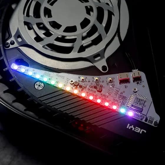 DISSIPADOR RGB COMPATIVEL PLAYSTATION 5 PS5 SSD NVME M.2 RADIADOR JEYI