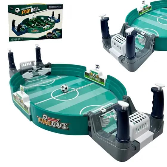 Mini Campo De Futebol De Mesa Estilo Pinball Divertido Barato Gol A Gol
