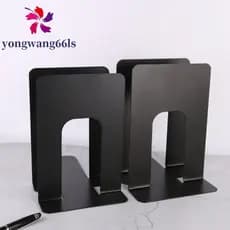 YONGWANG Suporte Para Livros De Ferro , Suportes Mesa INS Duráveis , Display Em Forma De L Simples Estudantes
