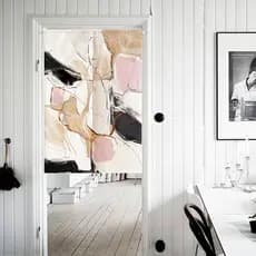 Abstrato Moderno Sala De Estar Quarto Jantar Toalete Divisória Cortina Porta Japonês Feng Shui Noren