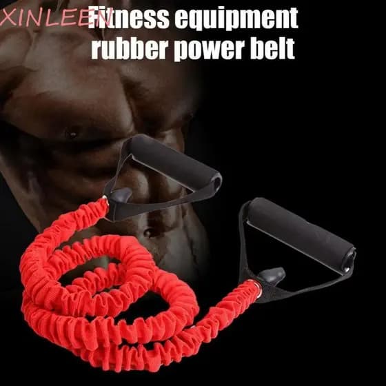 Faixas De Resistência De Fitness XINLEEN , Corda Elástica De Tração TPE Para Ioga , Elásticas De Cabo De Exercício Portá