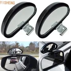 YISHENG 2 Unidades De Espelho Retrovisor Para Carro , Espelhos Convexos Ajustáveis De 360 Graus Ponto Cego , Segurança