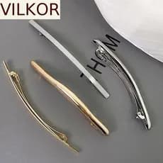 VILKOR Feminino Acessórios Para O Cabelo Clipe Horizontal Temperamento Personalidade Headwear Estilo Coreano Wear