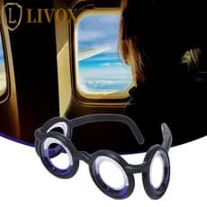 Óculos Para Enjôo LIVOX , Portáteis Com Anti-Vertigem De Anel Líquido , Sem Lentes