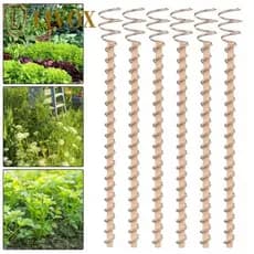 Estacas Para Plantas De Eletrocultura LIVOX , Antenas De Bobina De Cobre Jardinagem Fio , Haste