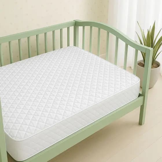 Protetor de Colchão Mini Berço Impermeável 88 x 55 cm Matelado Com Elastico