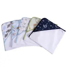 KIT 2 TOALHAS DE BANHO BEBE ENXOVAL BABY ESTAMPINHAS DESENHO ATOALHADO PREMIUM