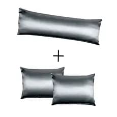 Kit Capa De Xuxão  + Par De Fronha Em Cetim Charmousse Kit De Fronhas 100%  Alto Brilho