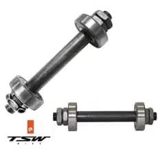 Eixo Dianteiro 100mm Cubo Furado Blocagem 3/8 Rolamento Mtb X-Time
