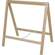 Cavalete em Madeira até 140kg 75x80cm Portátil Belfix