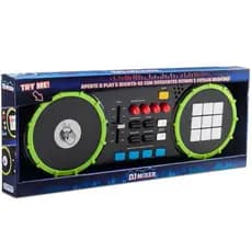 Brinquedo Dj Mixer Toca Música e Faz Remix Painel de Led +4 Anos Multikids Br1175