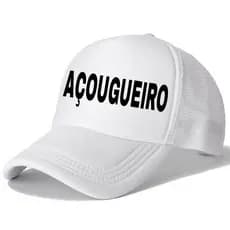 BONÉ ABA CURVA COM TELINHA AÇOUGUEIRO