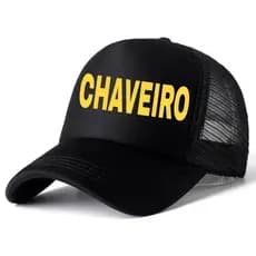 Boné Chapéu Boina Telinha Trucker Aba Curva  Estampado Chaveiro Profissão