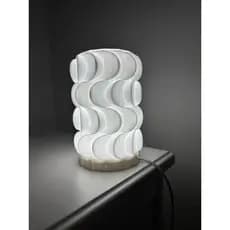 Luminária de Mesa LED 3D Moderna Abajur Decorativo Quarto Sala Luz Suave USB Design Luxo