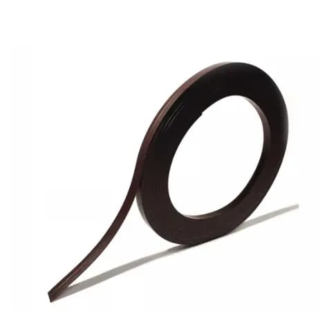Perfil De Imã p/ tela mosqueteiro 1,2CmX2mm Magnético flexível - Serve p/ Tela Mosqueteira de Janela