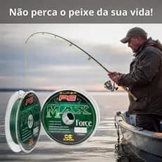 Linha Multifilamento de pesca Max Force 4X  Maruri SUPER PE