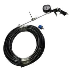Kit Calibrador Inflador Pneus Caminhão Mangueira Engate 1/2