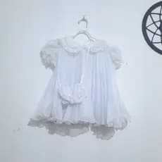 desapego vestido de bebê - Tamanho 1 brecho (Seminovo)