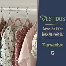 Bazar | Desapego de Vestidos NOVOS da China e Nacional Tamanho G - Modelos Variados