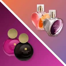 PROMOÇÃO* Perfumes Avon Lov U e Far Away Connected Touch
