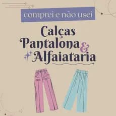 Bazar | Desapego de Calças Pantalona Alfaiataria NOVAS da China Tamanho G