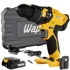 Furadeira Parafusadeira de impacto 3/8pol bateria 21V com maleta - K21 ID02 Wap