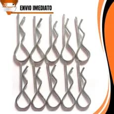 Kit  C/10 Peças Trava R Grampo Para Engate 23mm x 73mm