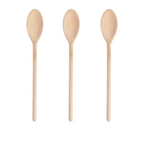 KIT 3 Colher de pau, Colher de madeira Cozinha