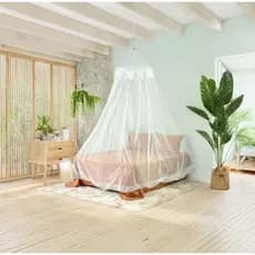 mosquiteiro c/ elástico volta ao mundo casal/cama box / cama de Beliche