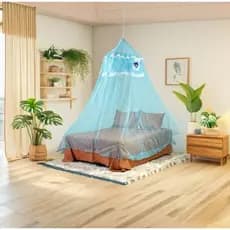 mosquiteiro casal/box volta ao mundo coração bordado