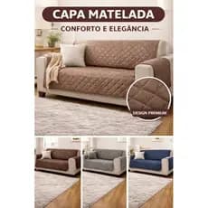 Protetor Para Sofá Dupla Face 2 e 3 Lugares Matelado