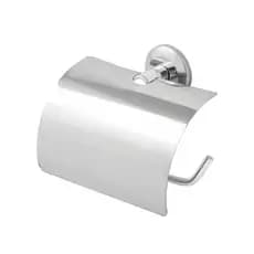 Papeleira Porta Papel Higiênico com Tampa Inox Stander