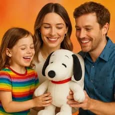 35CM Pelúcia Snoopy Antialérgico brinquedo menina meninos brinquedos infantil Charlie Brown desenho