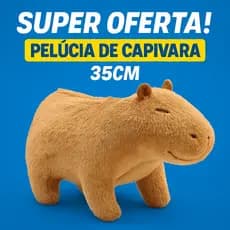 Premium 35CM Brinquedo Pelúcia Capivara Tartaruga Fofinha Kawaii Presente Fofinho aniversário boneco