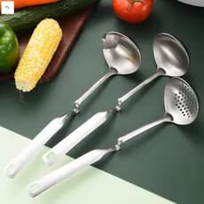 Skimmer De Sopa De Aço Inoxidável-Filtro À Prova De Ferrugem Resistente Ao Calor Para Cozinha