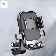 Suporte De Telefone Para Motocicleta-Guiador Grosso E Forte Agarrar Bicicleta