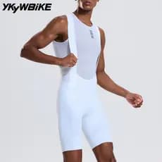 Powerband YKYWBIKE Men Ciclismo Bib Shorts 20D Almofada Babadores Respirável MTB Bicicleta De Estrada Collants Corrida V