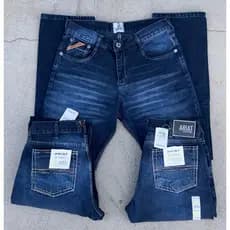 Calça country king farm masculina rodeio montaria 100% algodão farm jeans