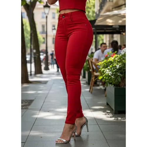 Calça Cigarrete Jeans Lycra Bull Bumbum Original Promoção
