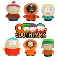south park pelúcia, bonecos Kenny,stan,Kyle butters