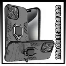 Capa Antishock iPhone 15 pro Max resistente material militar