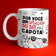 Caneca Personalizada Namorados Casal Flork Bentô com frases divertidas