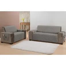 Protetor de Sofá Classic 3.2 Lugares King Matelado Decoração