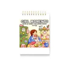 Livro de colorir Girl Moments volume 2 - Desenhos para colorir